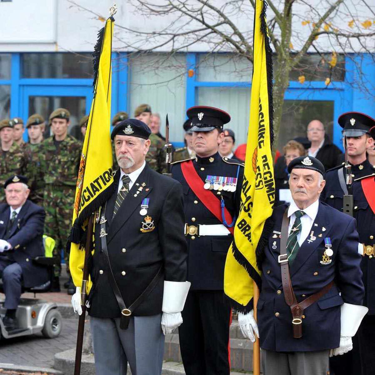 Staffordshire Regiment veterans celebrate freedom of town | Express & Star