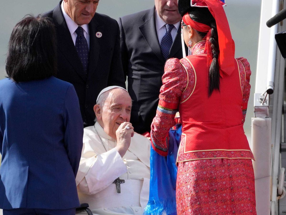 Pope Francis arrives in Mongolia amid strained relations with Russia ...