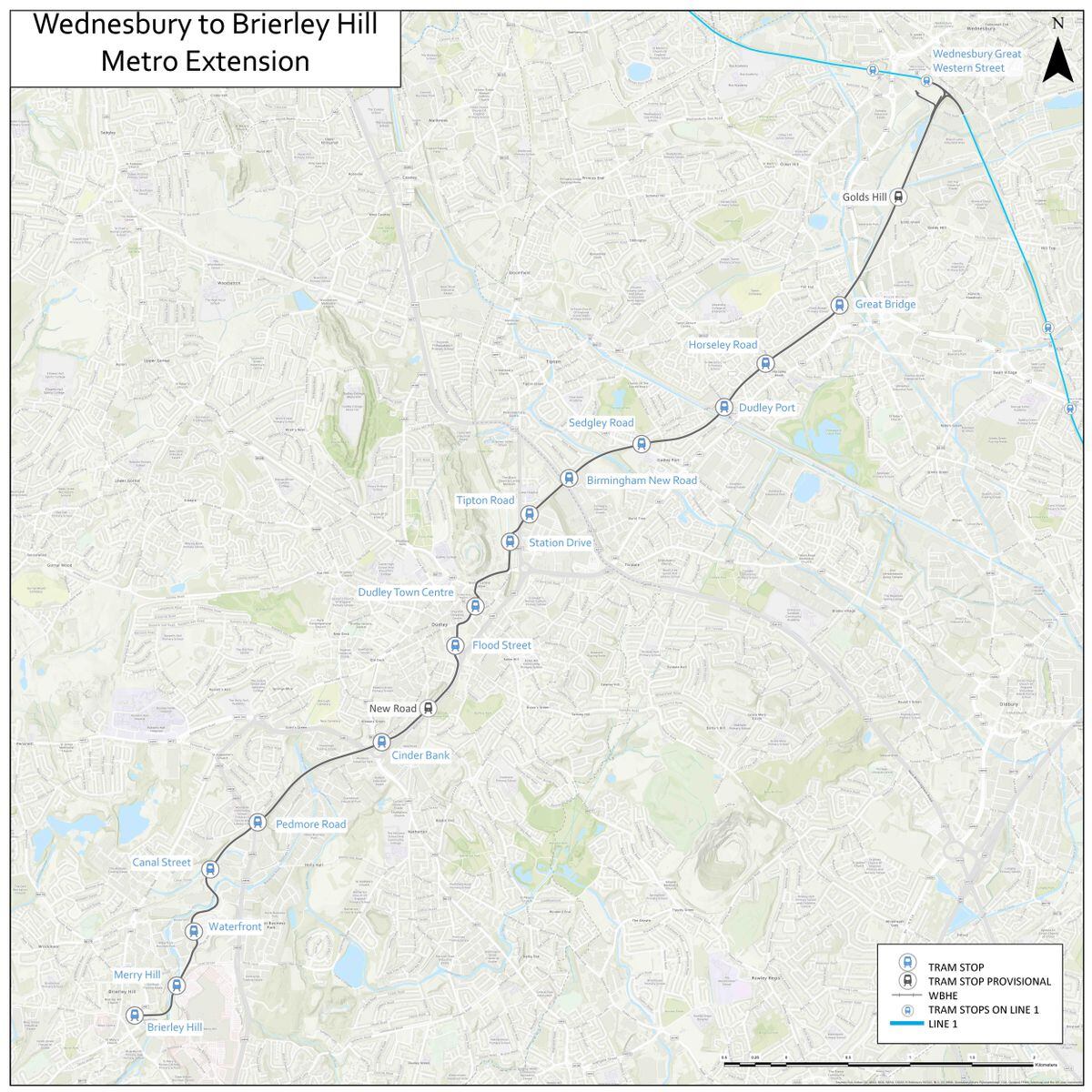 Work to get underway on Wednesbury to Brierley Hill Metro extension ...