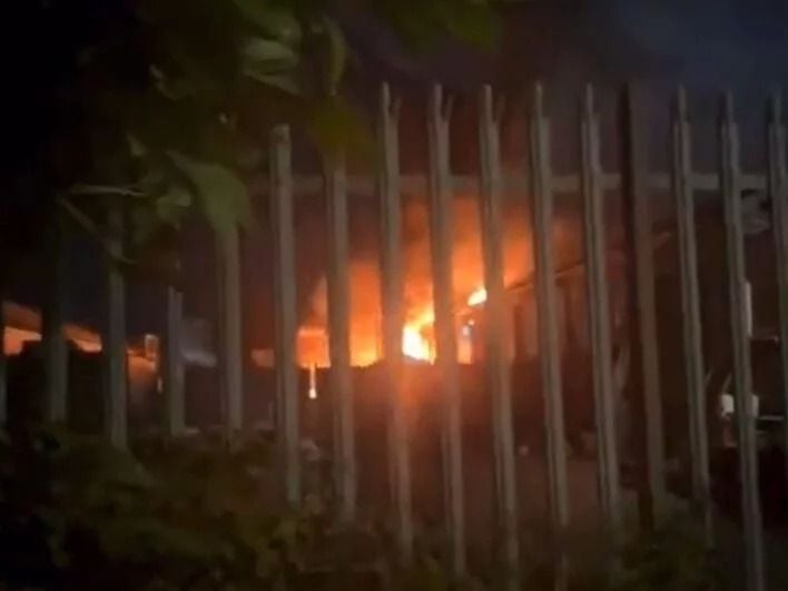 Watch: Dramatic footage of fire in Willenhall attended by 60 West Midlands firefighters
