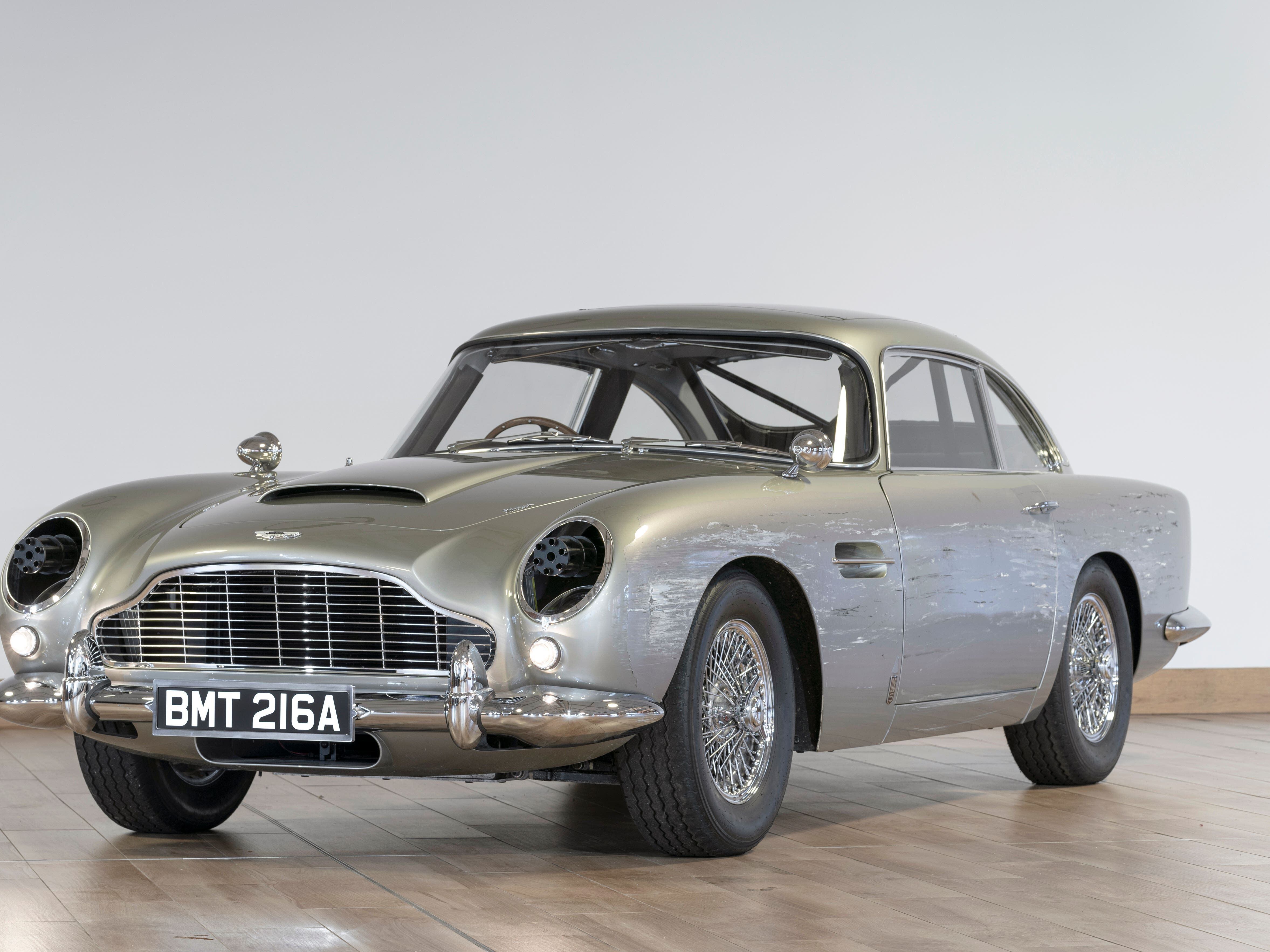 James Bond Aston Martin DB5 stunt car makes £2.9 million at charity auction