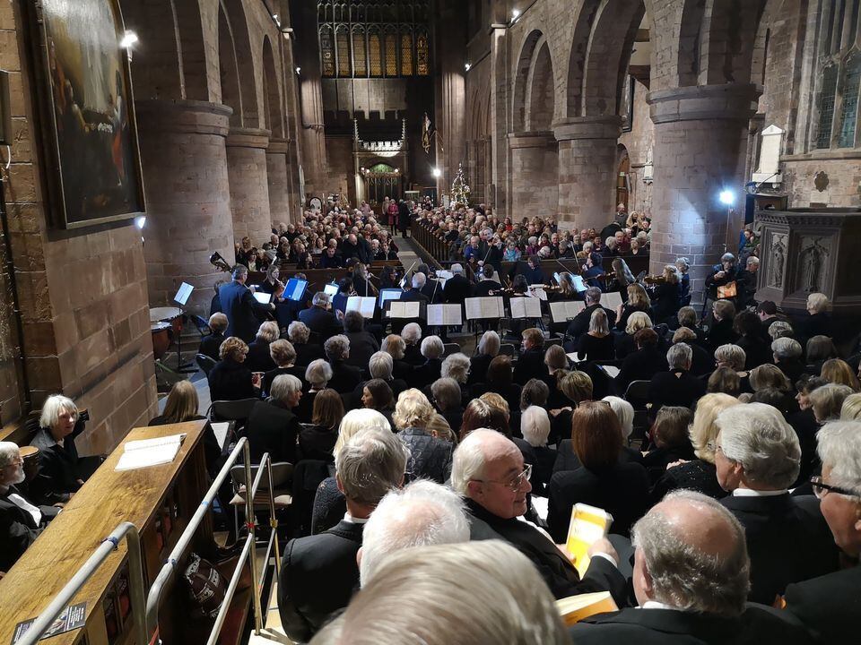 Shrewsbury community choir concert to raise funds for three local charities