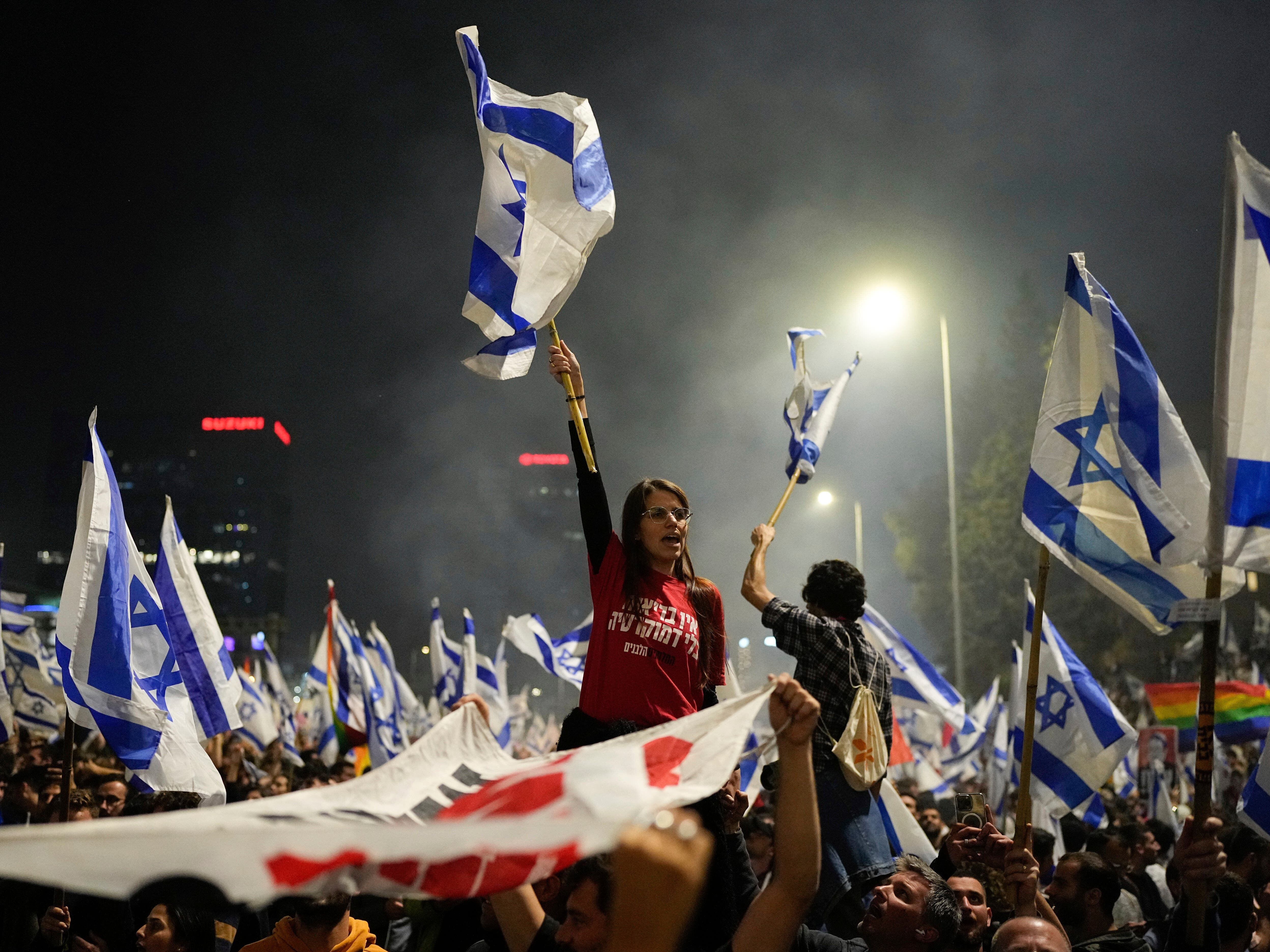 Opposition to Netanyahu plan mounts as unions launch strike in Israel