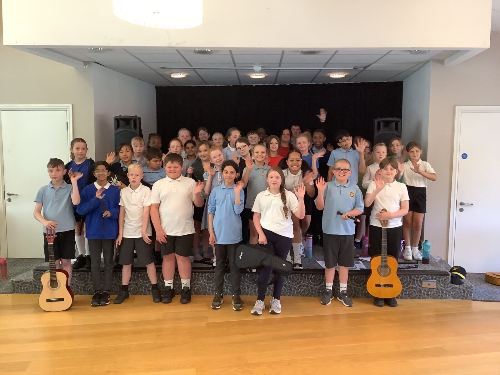 Dudley school children take their music show on the road