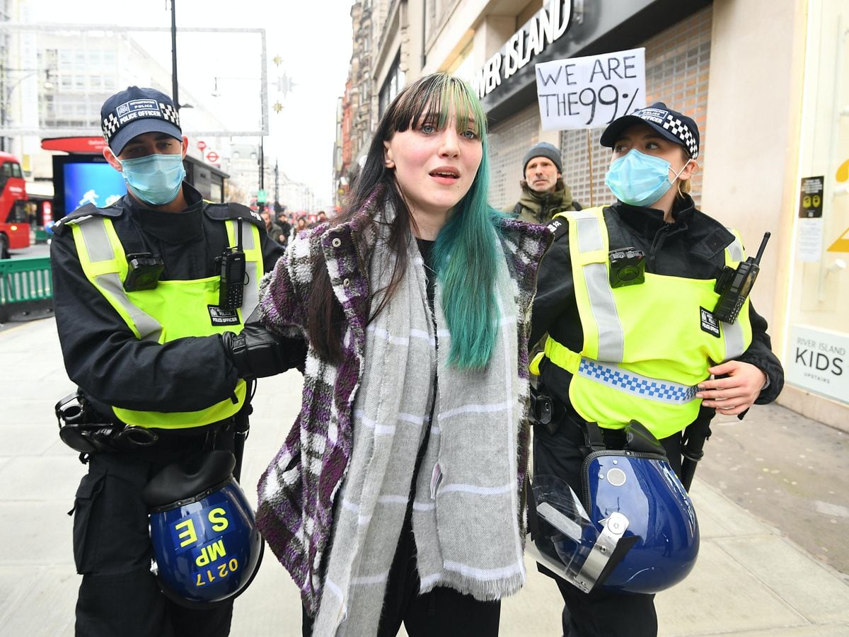 Dozens Arrested As Lockdown Protesters Clash With Police | Express & Star