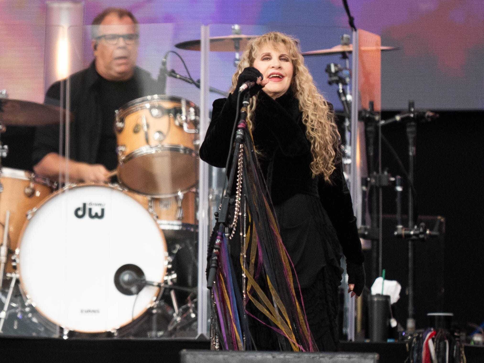 Stevie Nicks brings out Harry Styles at BST to pay tribute to Christine McVie