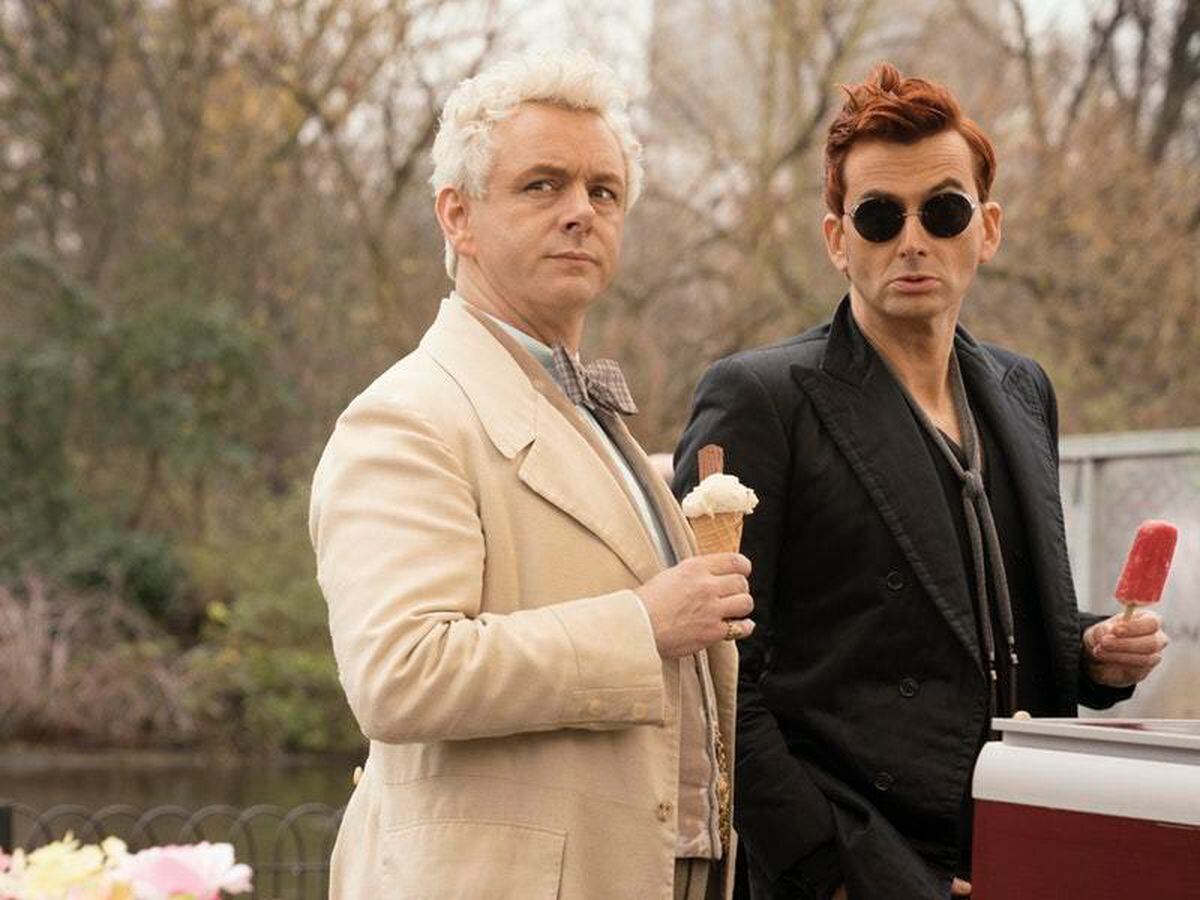 Michael Sheen And David Tennant Amuse As Angel And Demon In Good Omens Trailer Express And Star 6316