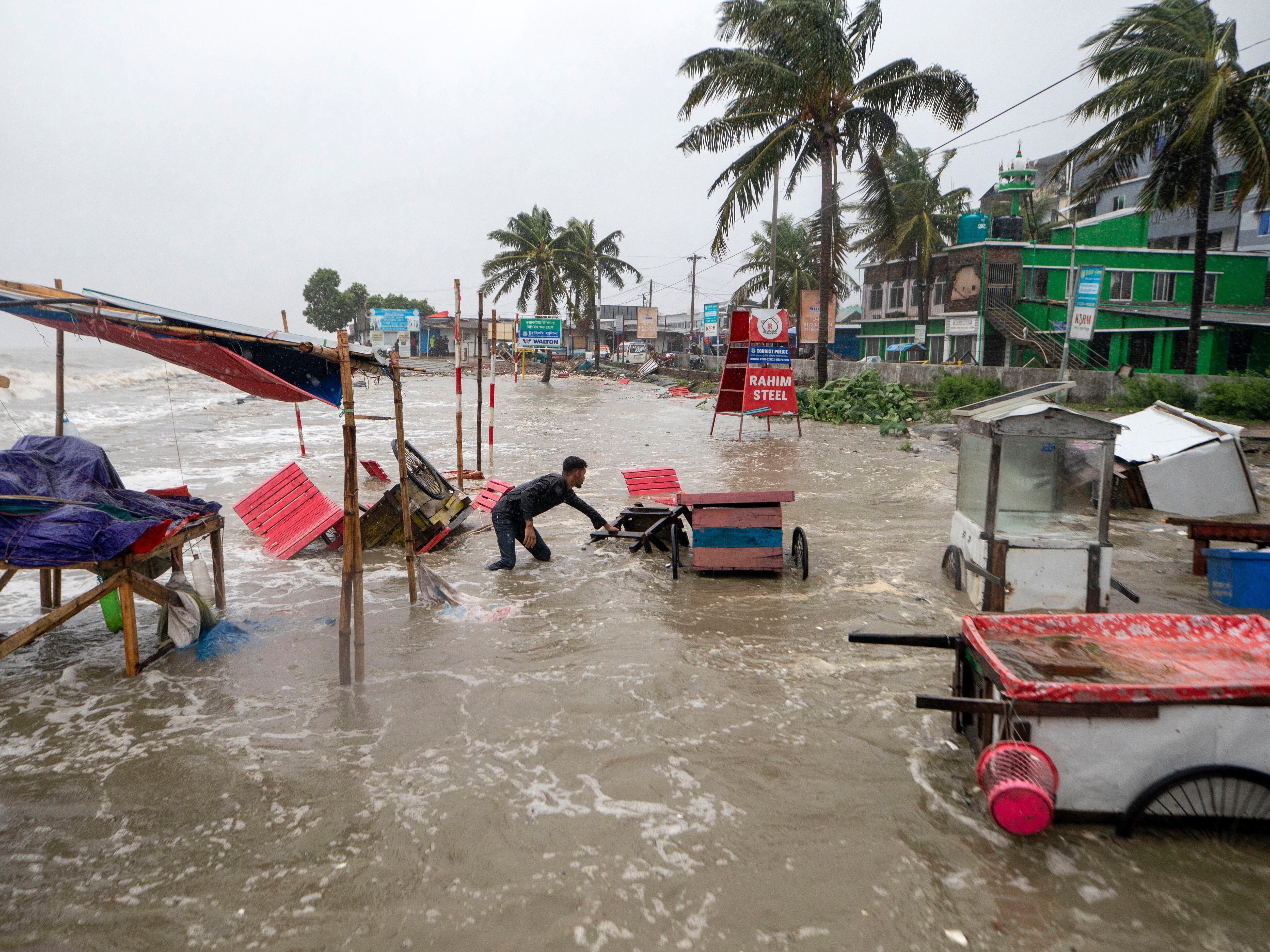 Bangladesh evacuates hundreds of thousands as a severe cyclone approaches
