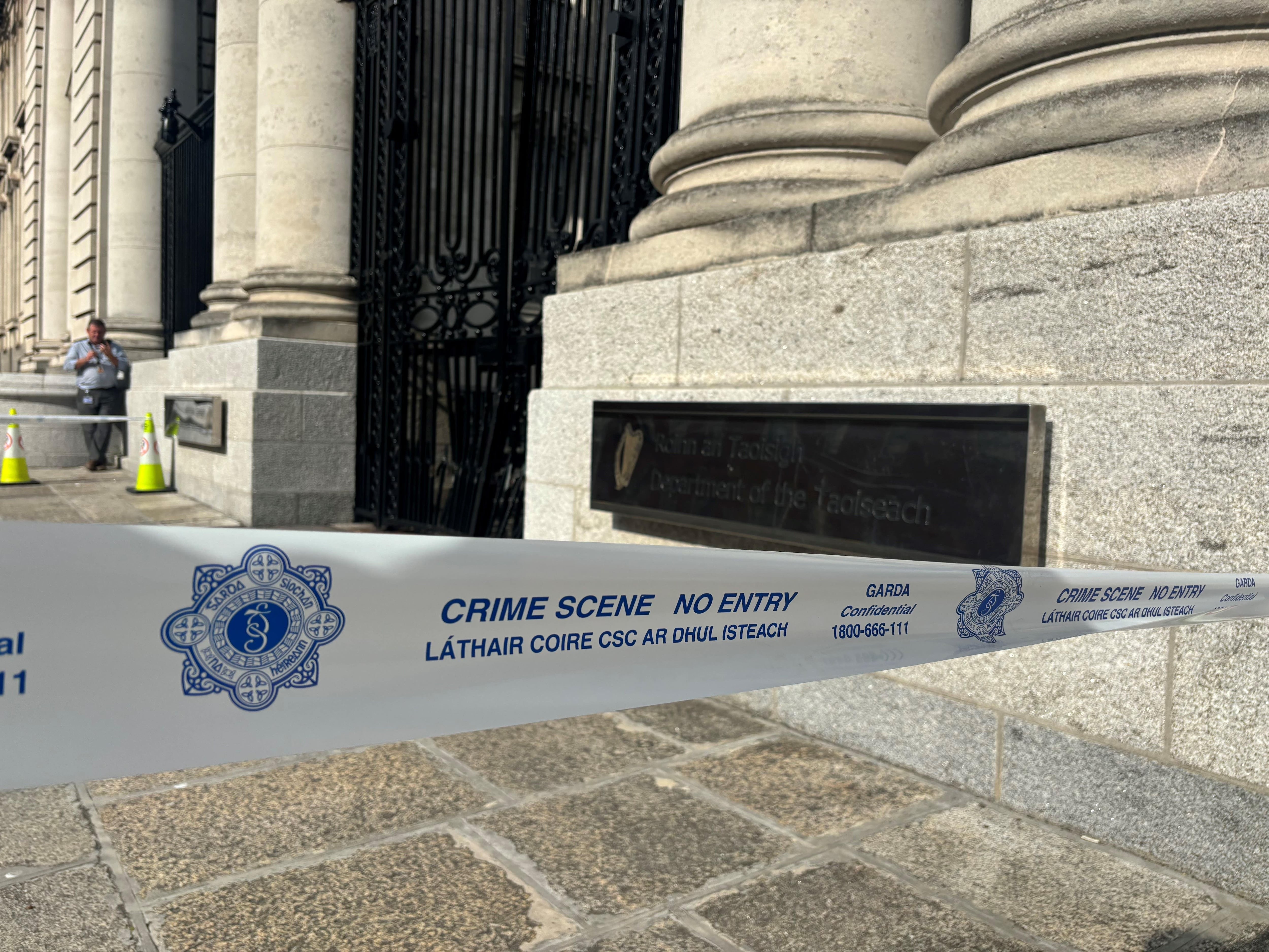 Man to face court after state buildings in Dublin targeted in ramming incidents