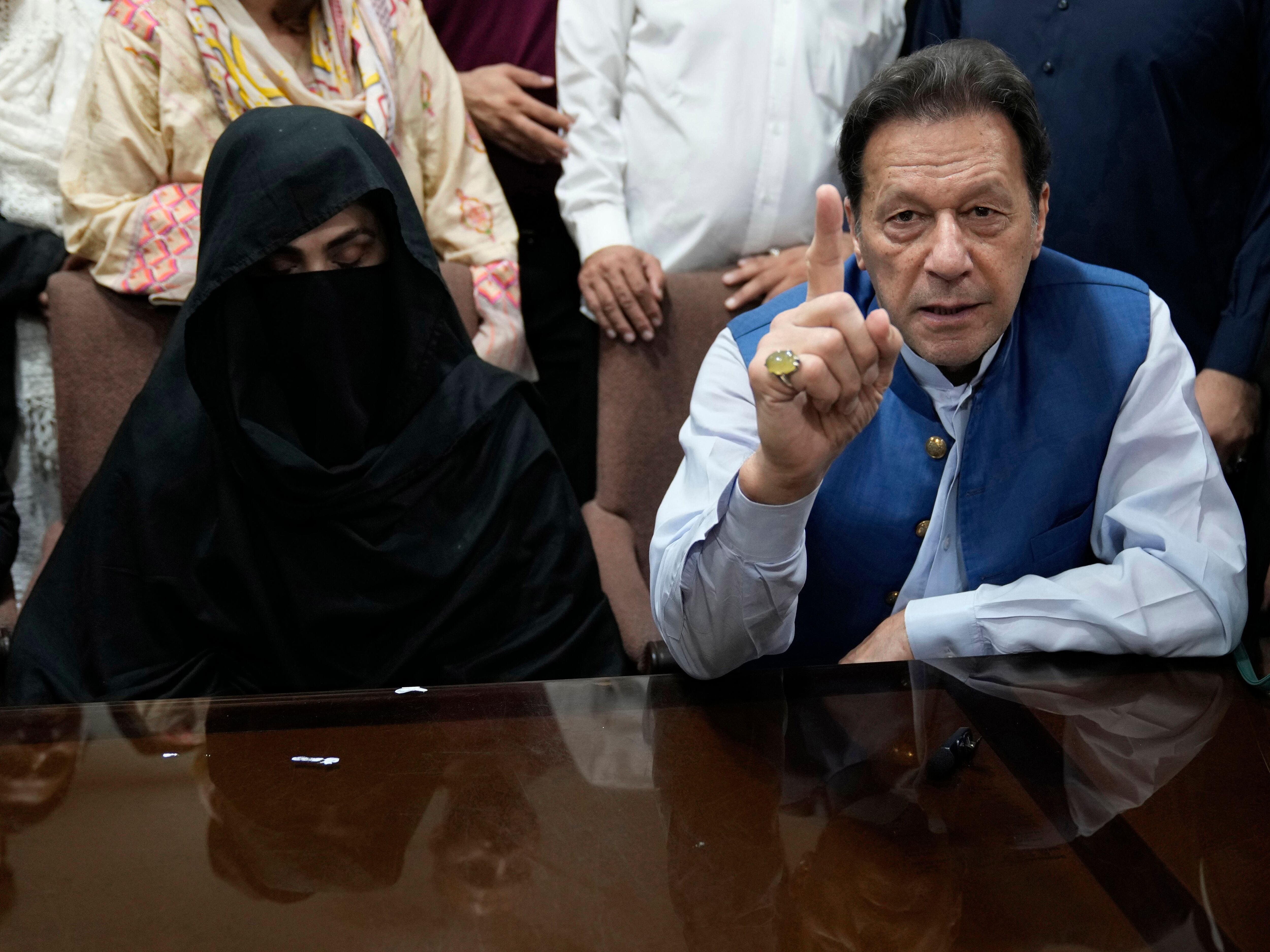 Pakistan court upholds conviction of Imran Khan and wife for unlawful marriage