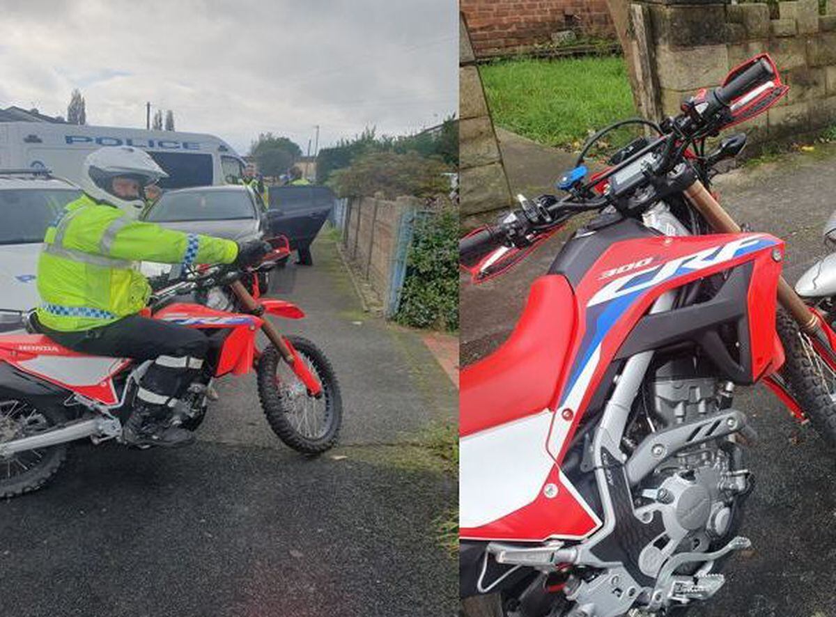 Bike Seized By Police Will Be Crushed As Cops Target Anti Social Behaviour In Walsall Express 