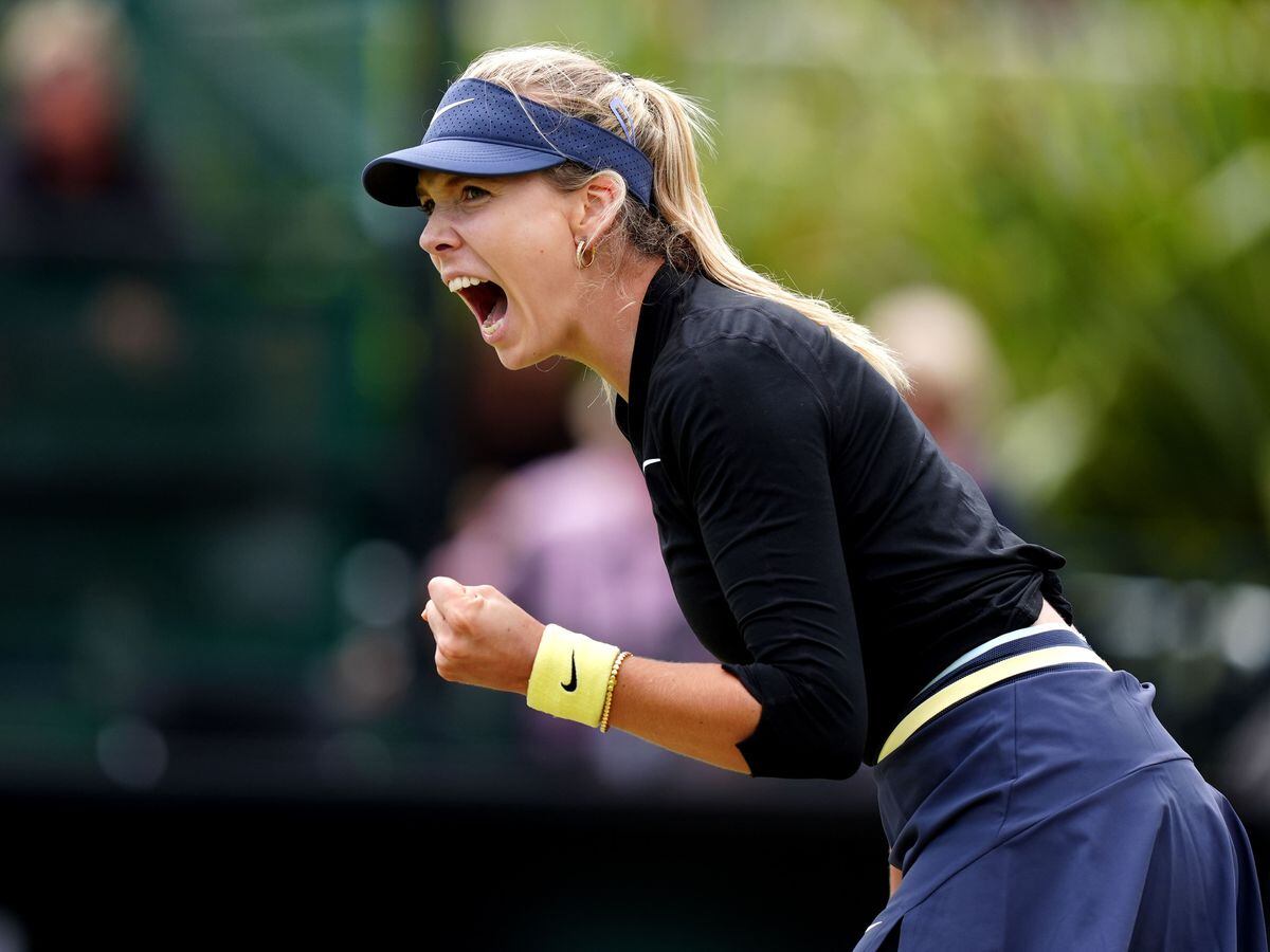 Katie Boulter beats Emma Raducanu in battle of Britain to reach Nottingham final