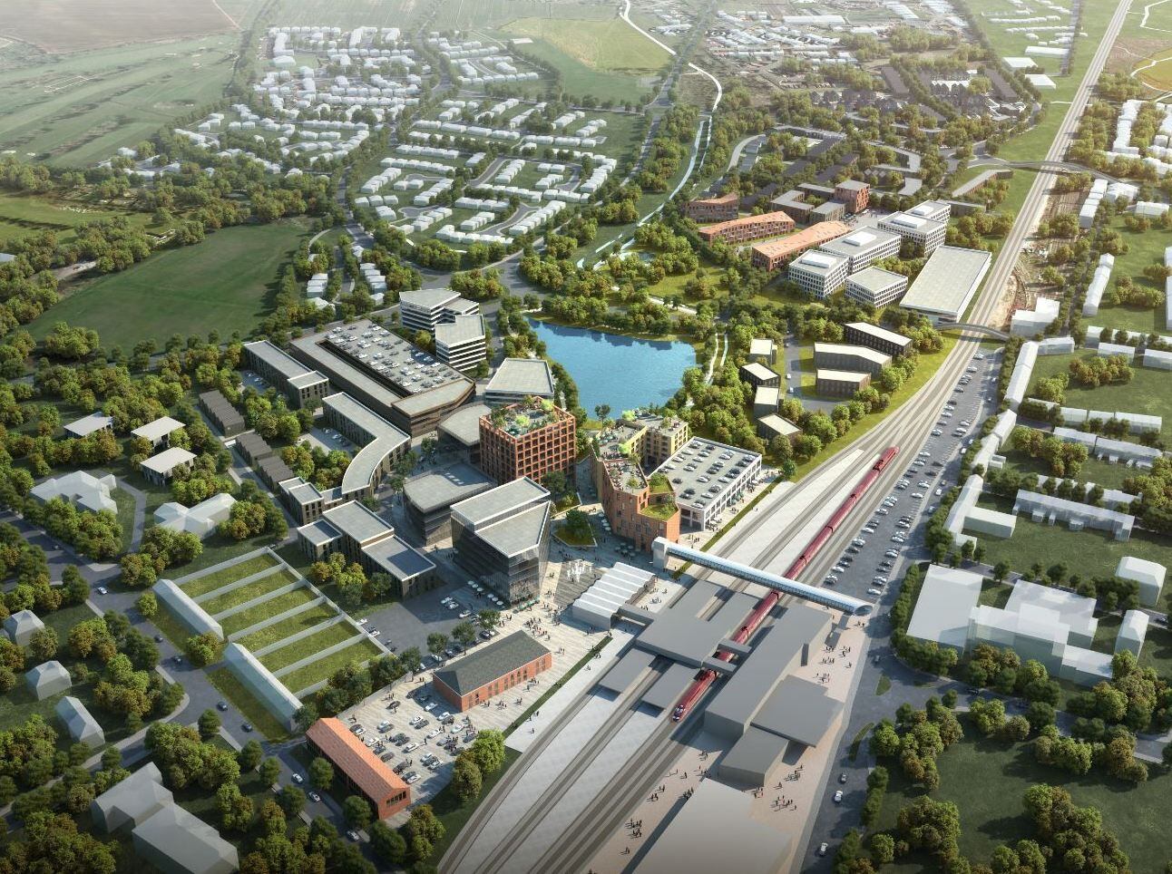 Ambitious 'garden community' plans for Stafford will not be affected by scrapping of HS2 line