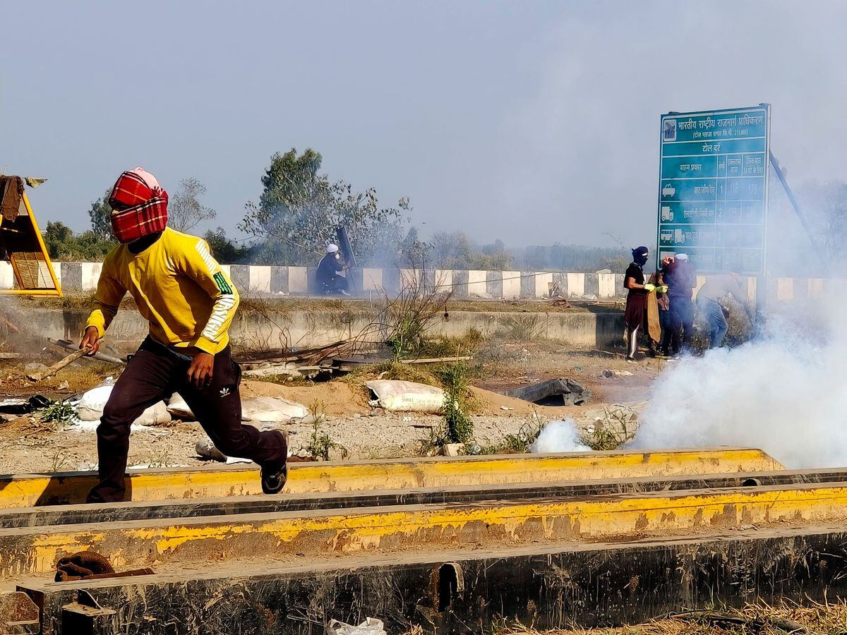 Indian Farmers Clash With Police For Second Day Amid Protests | Express ...