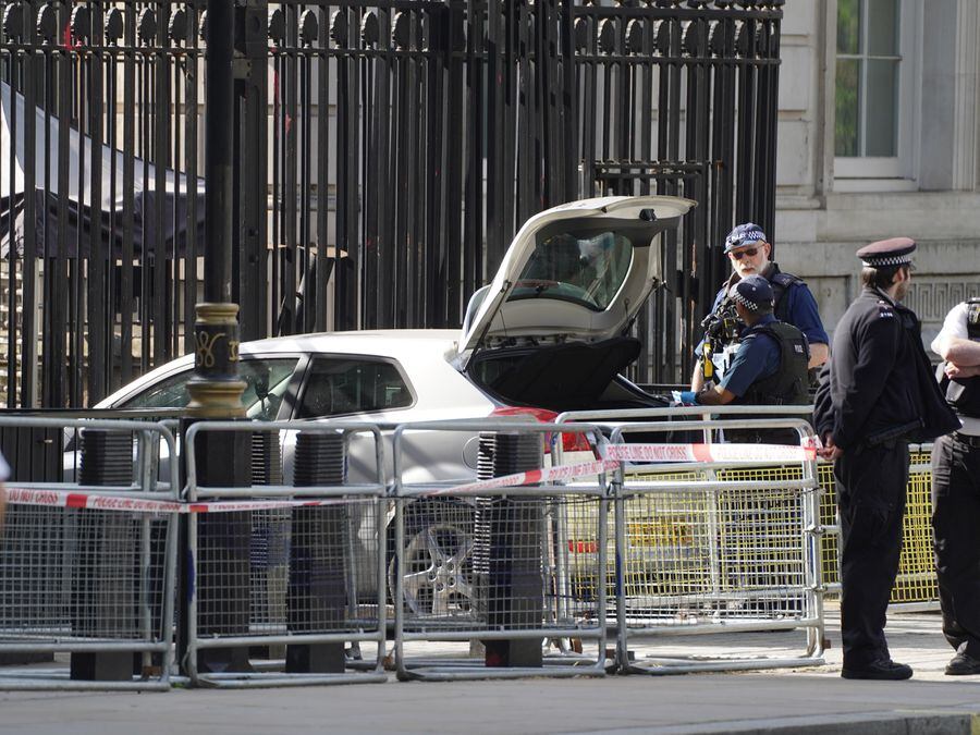 Man Arrested After Downing Street Crash Charged With Separate Offence Express And Star 