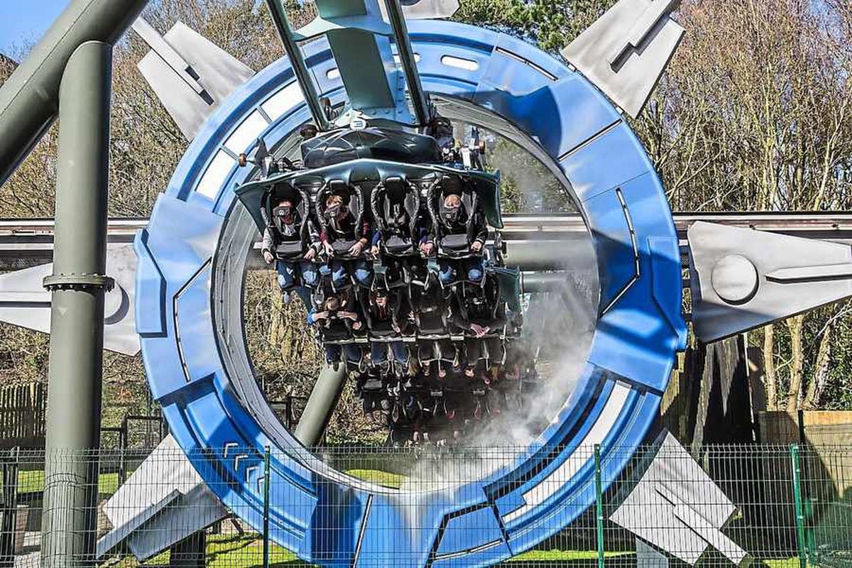 WATCH - Get a spaced-out feeling on Alton Towers' new ride: Galactica ...