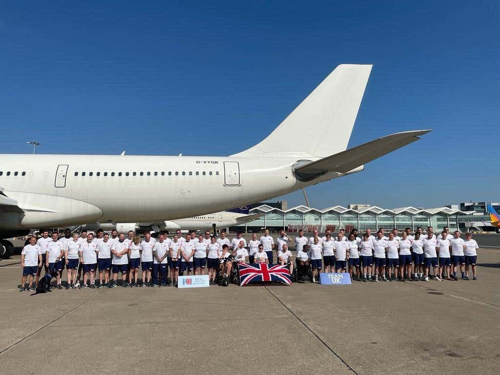 Serving and veteran Team UK competitors depart for Germany for Invictus Games
