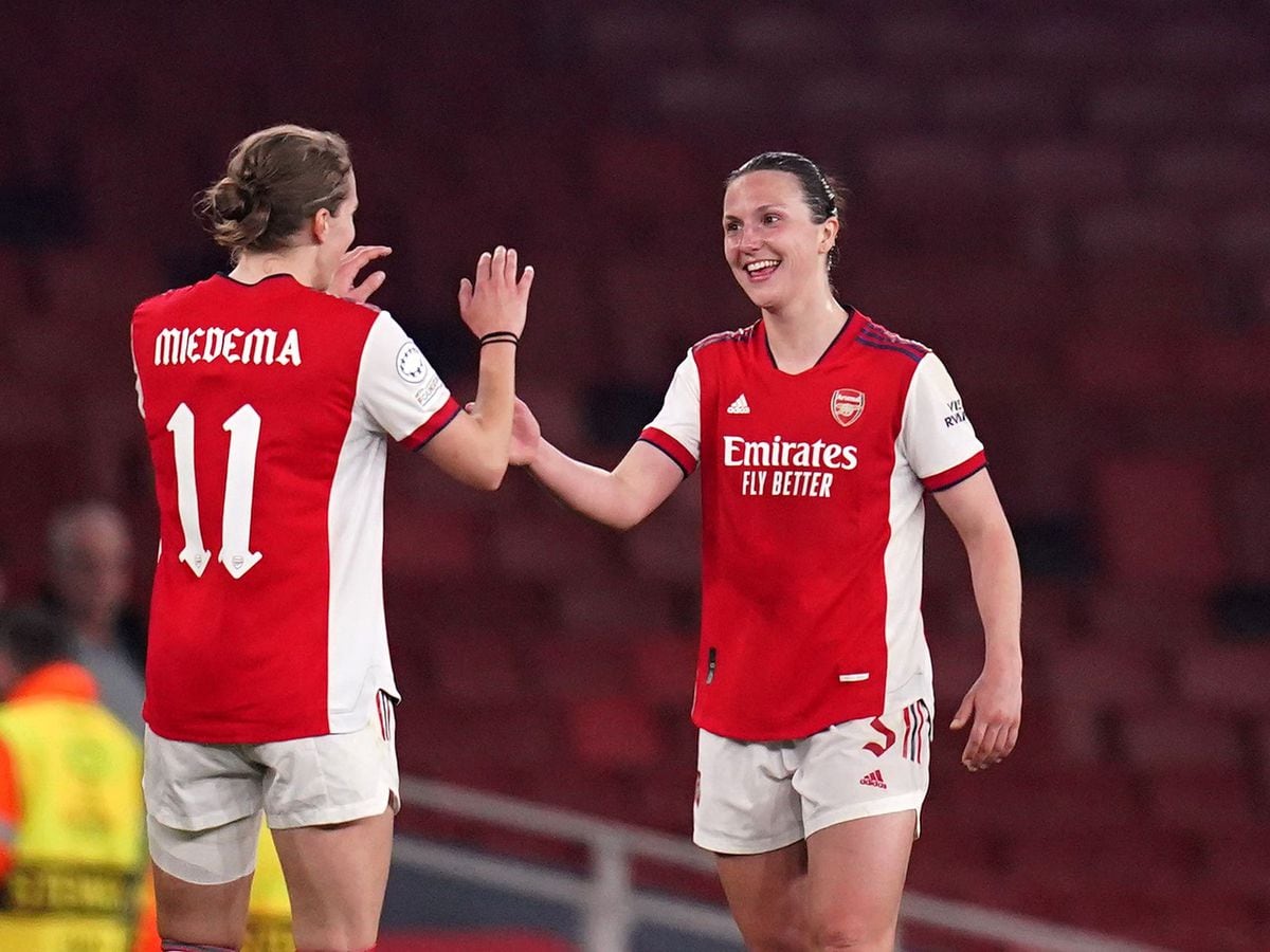 Lotte Wubben-Moy Nets Late Equaliser For Arsenal In First Leg Against ...