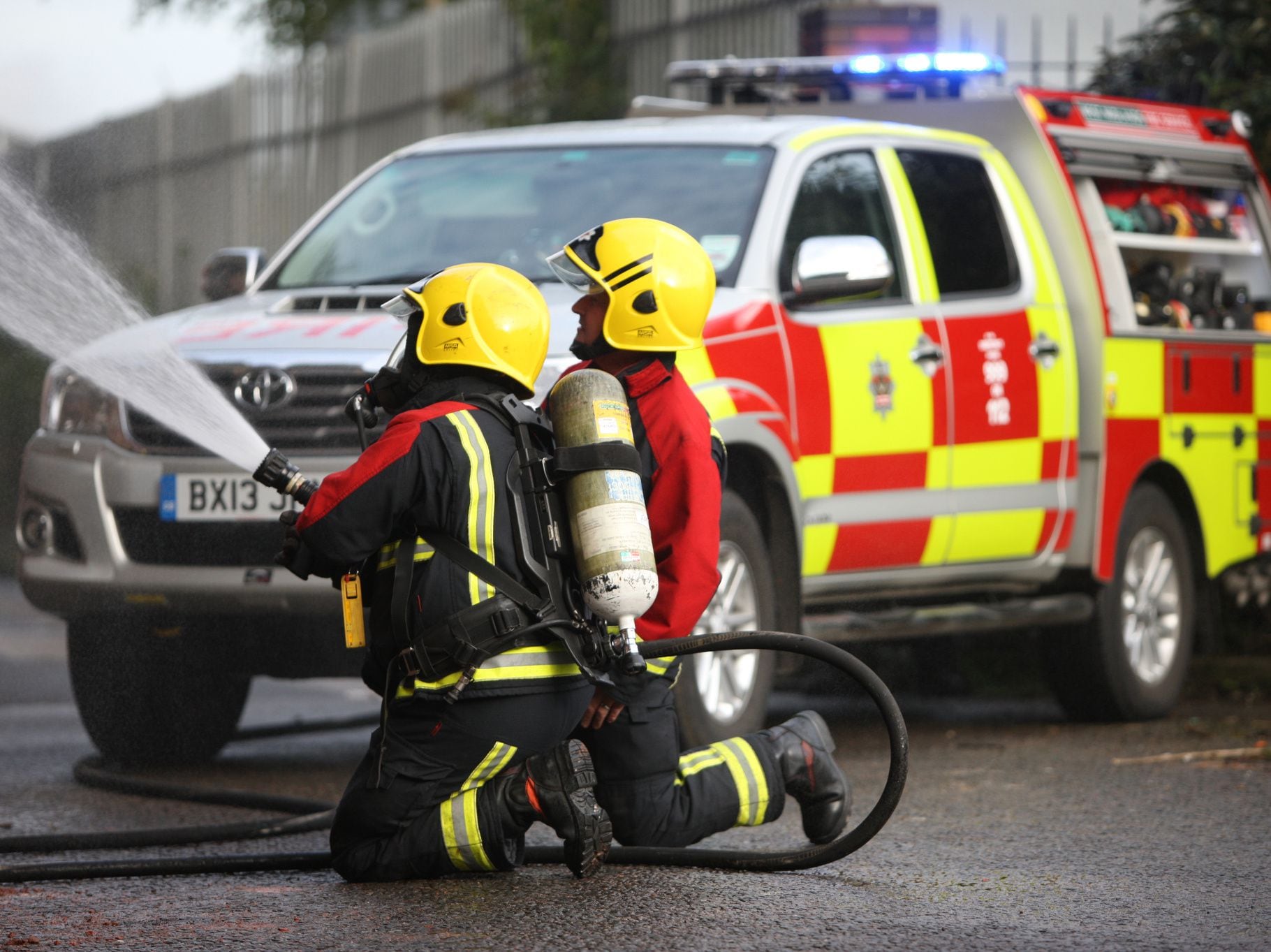 Multiple fire crews attend tall building blaze in Wolverhampton