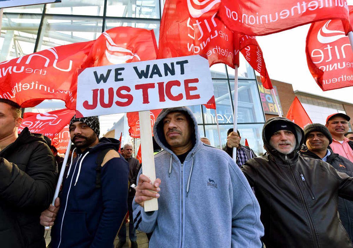 2 Sisters Food Group staff hold Tesco protest in employee rights row ...