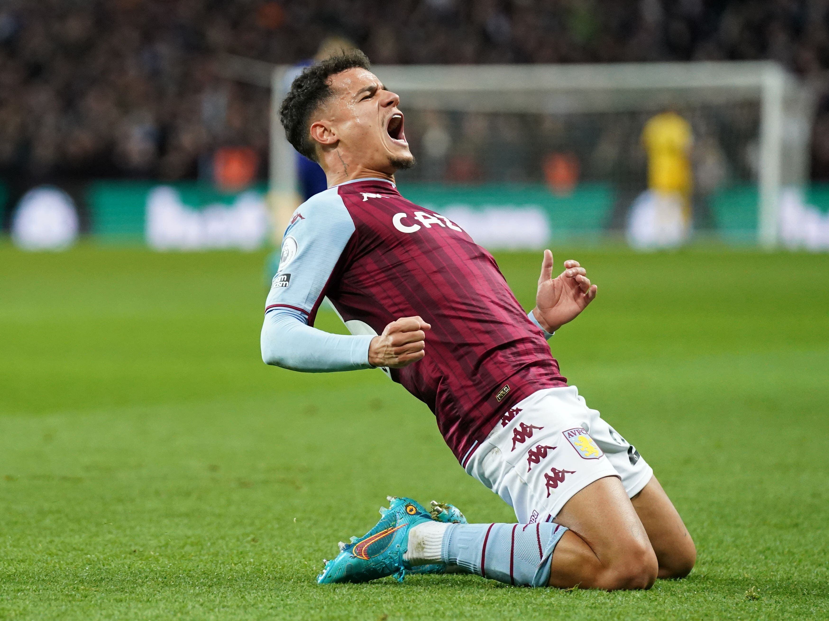 Steven Gerrard hails ‘humbled’ Philippe Coutinho’s impact at Aston Villa