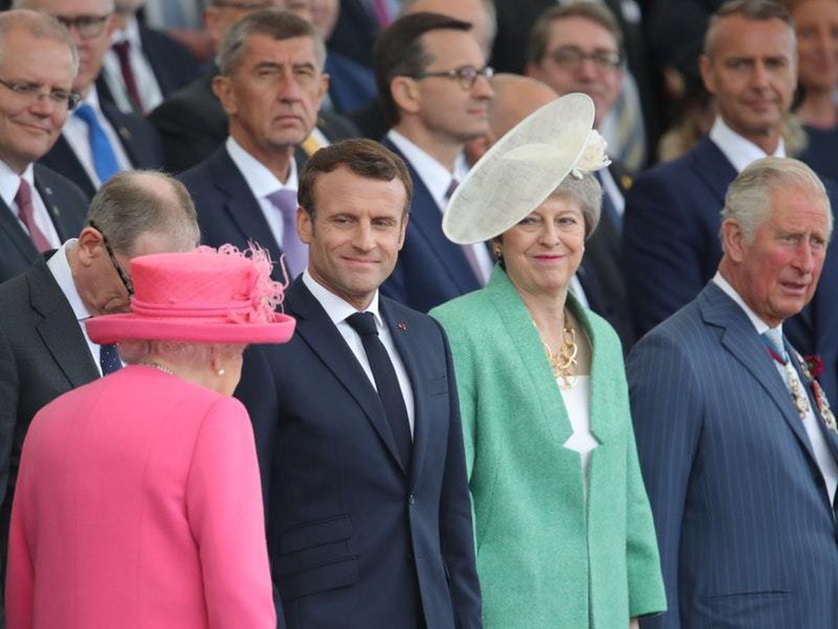 Macron thanks Allied Forces as he joins ceremony marking 75th D-Day ...