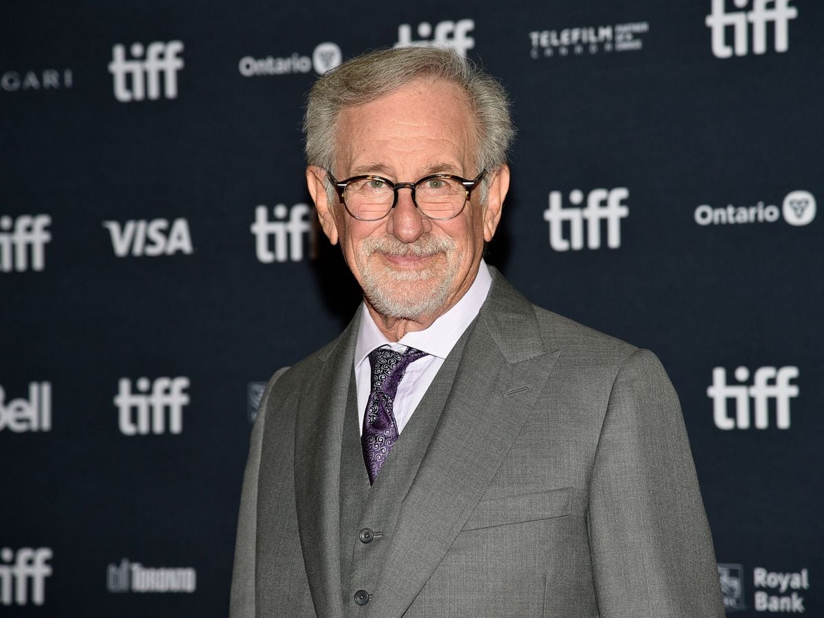 Director Steven Spielberg at the premiere of 'The Fabermans' at the Toronto International Film Festival