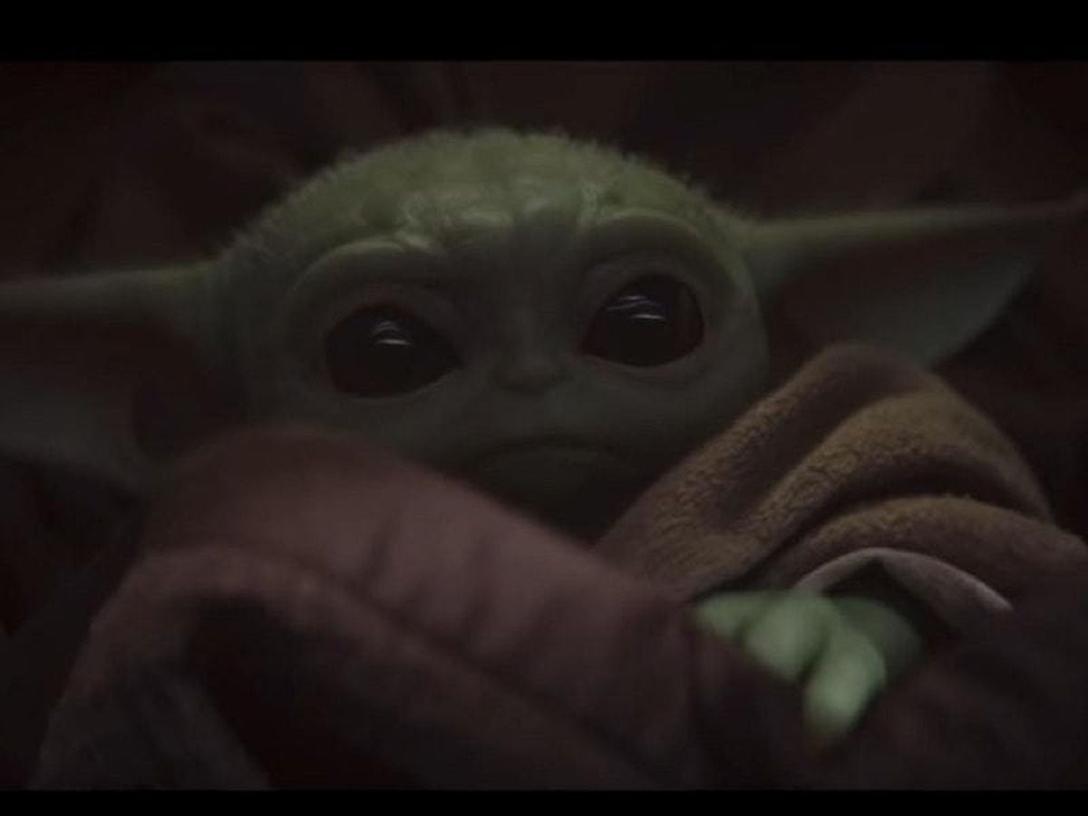 Baby Yoda Portrait Unveiled in London