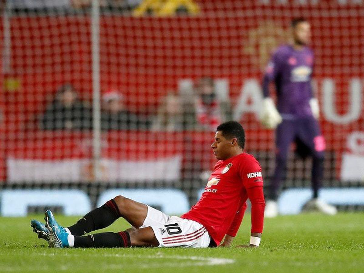 Marcus Rashford determined to return from back injury stronger than