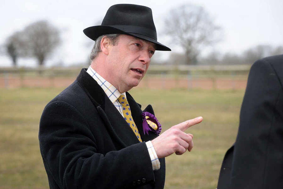 UKIP leader Nigel Farage hits out at HS2 | Express & Star