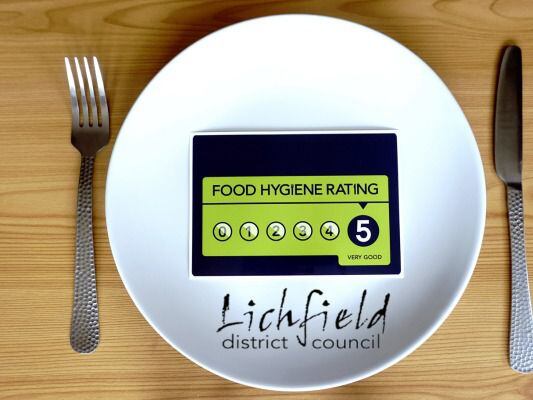 Hygiene inspections in Lichfield reveal nine per cent of businesses require a major improvement