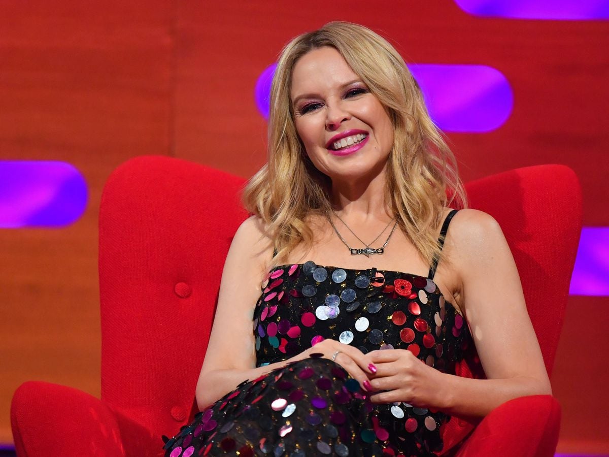 Kylie Minogue Hails Boyfriend For Impressing 100 Year Old Grandmother Express Star
