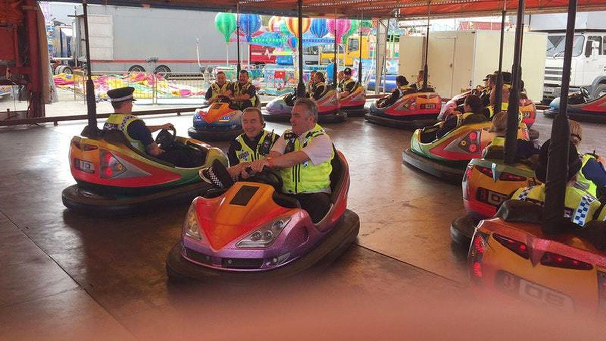 dodgems fairground ride