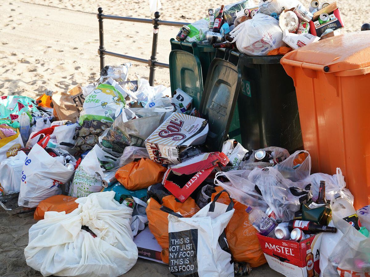 Clean-up under way after trouble on North East beaches | Express & Star