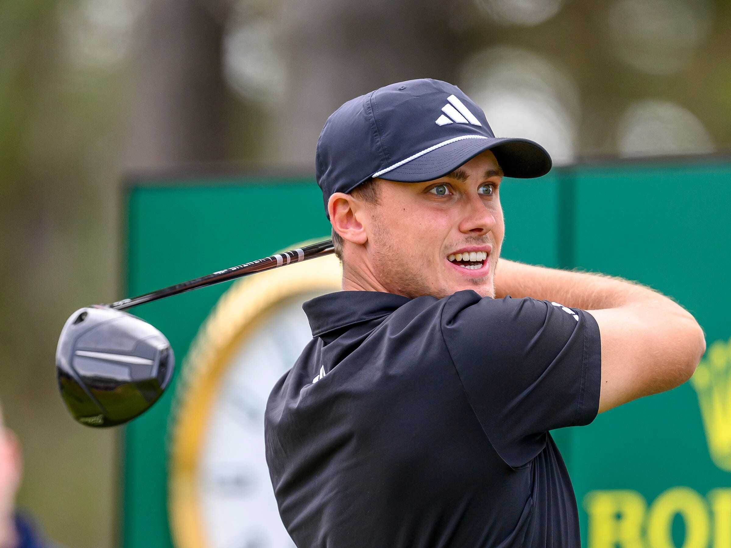 Ludvig Aberg cruises into halfway lead at Scottish Open as he chases biggest win