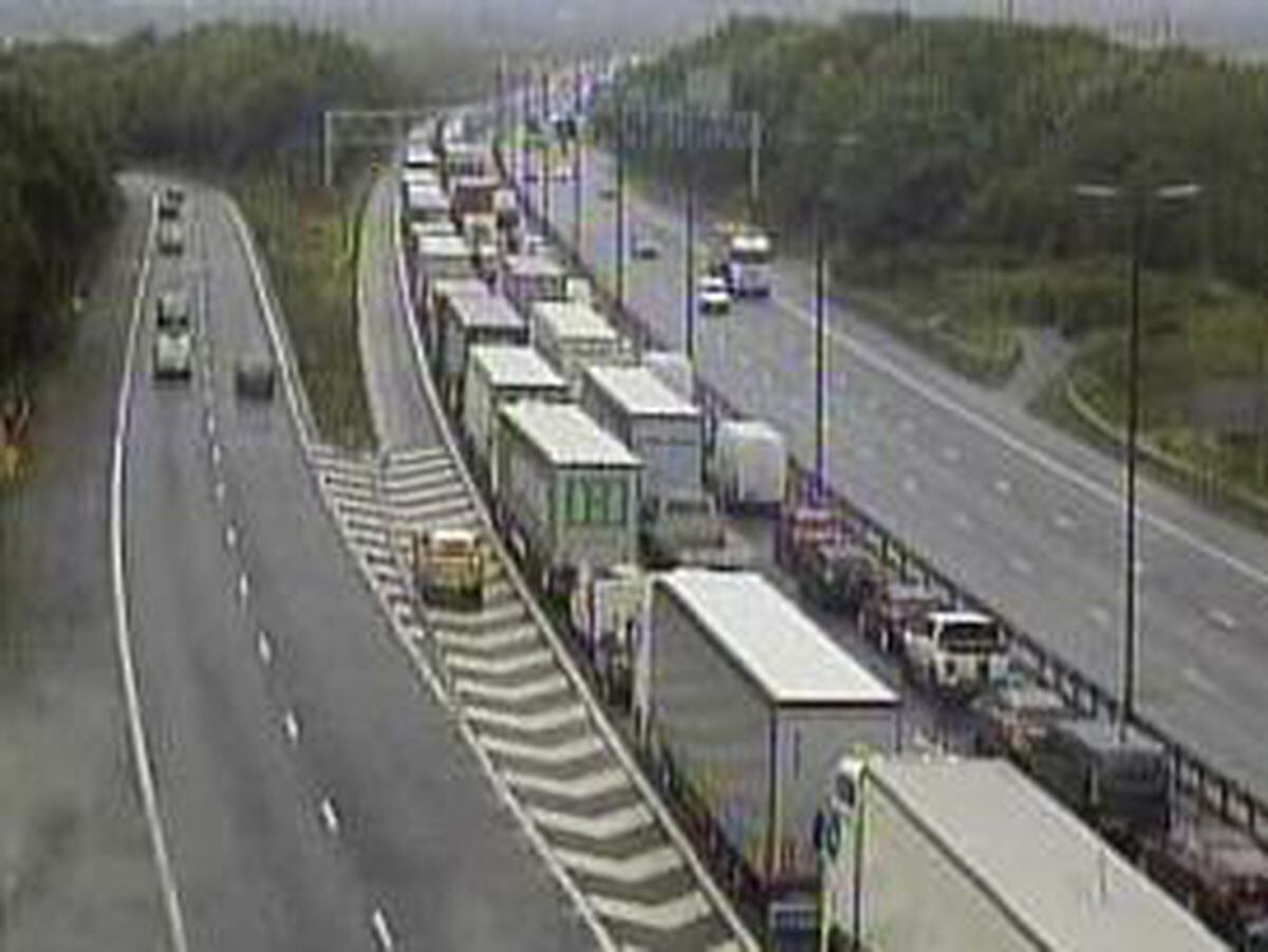 Woman Killed As M6 Lorry Crash Shuts Motorway For Nine Hours | Express ...