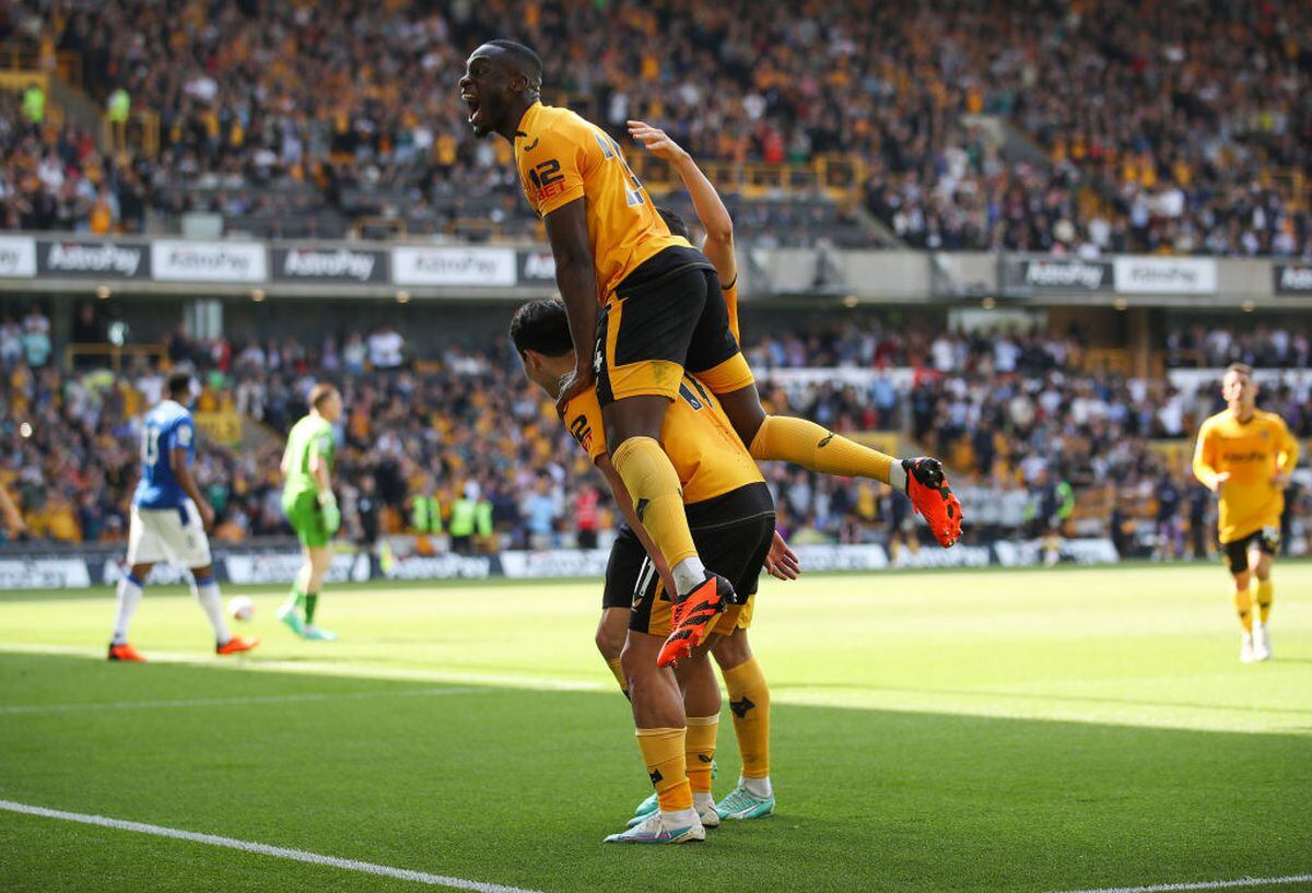 Wolves celebrate (Getty)