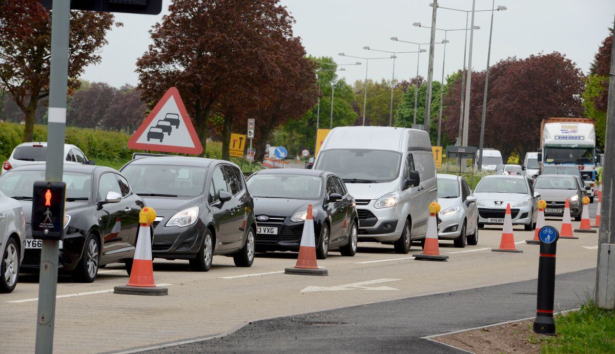 A449 closed into Wolverhampton due to car fire Express Star