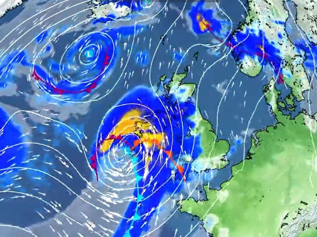 Wet And Windy Wednesday On Cards As Forecasters Spot Very Deep Low