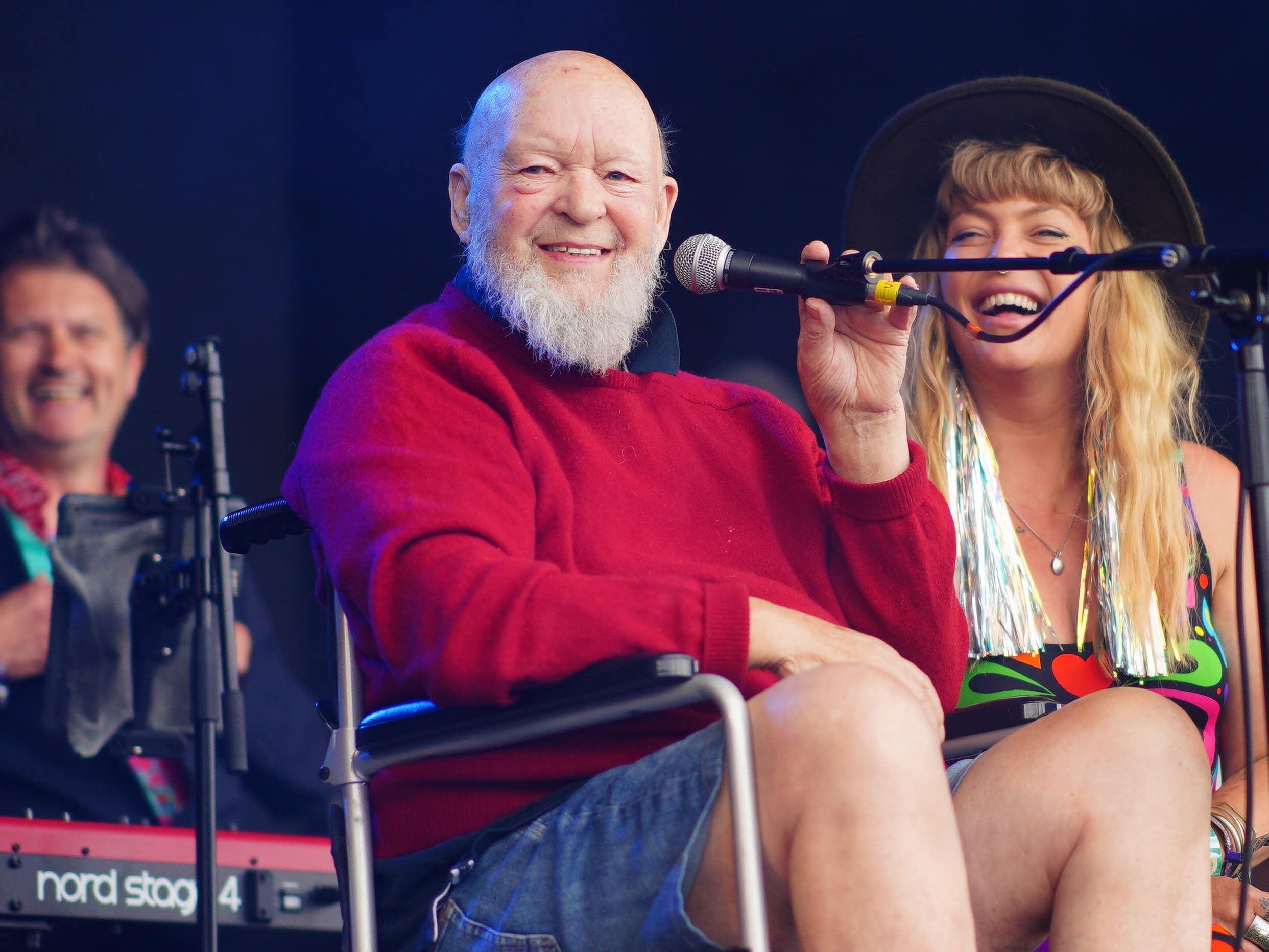 Sir Michael Eavis ‘better than ever’ at 88, says daughter after Glastonbury set