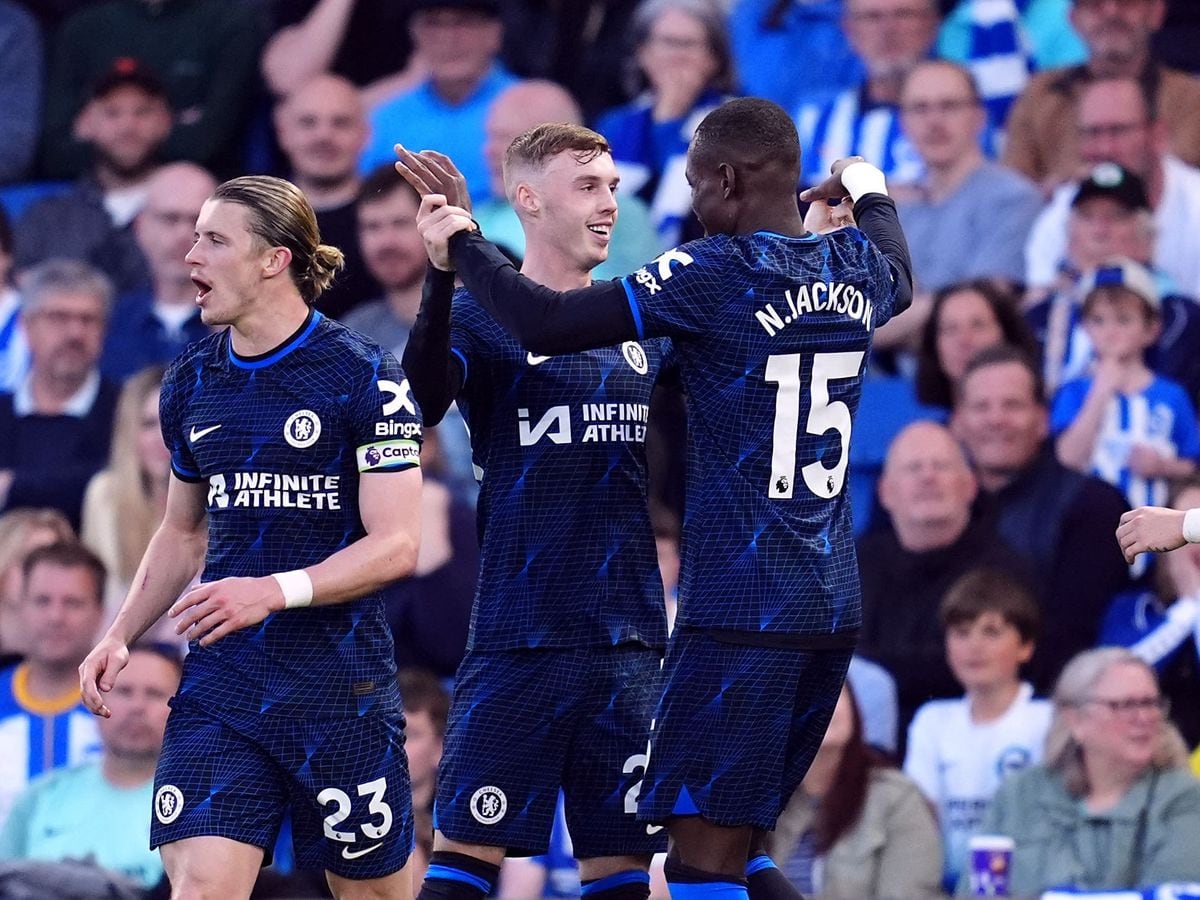 Cole Palmer on target at Brighton as Chelsea close in on European qualification
