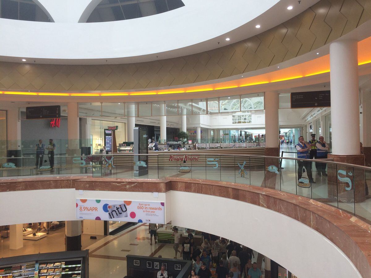 Man, 19, arrested after stabbing at Merry Hill shopping centre ...