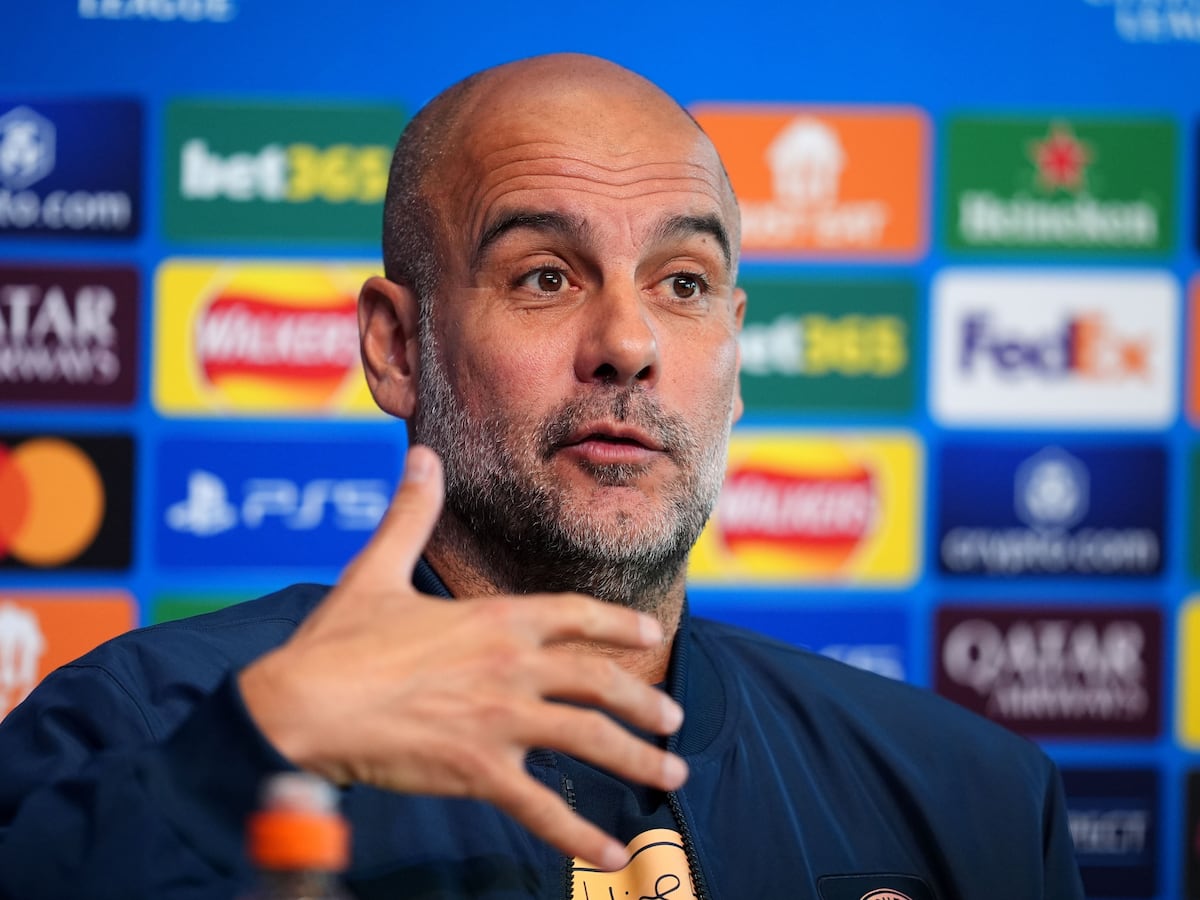 Pep Guardiola insists Man City clash with Arsenal will not decide title race