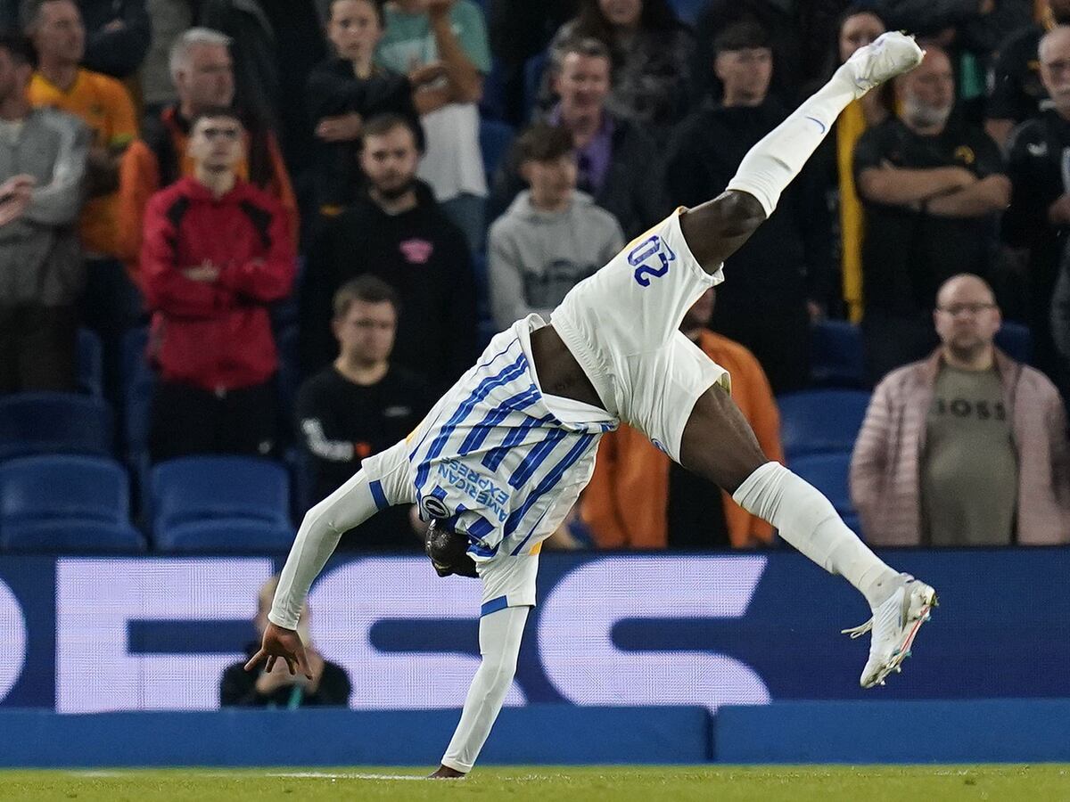 Spectacular Carlos Baleba effort helps Brighton past Wolves in Carabao Cup