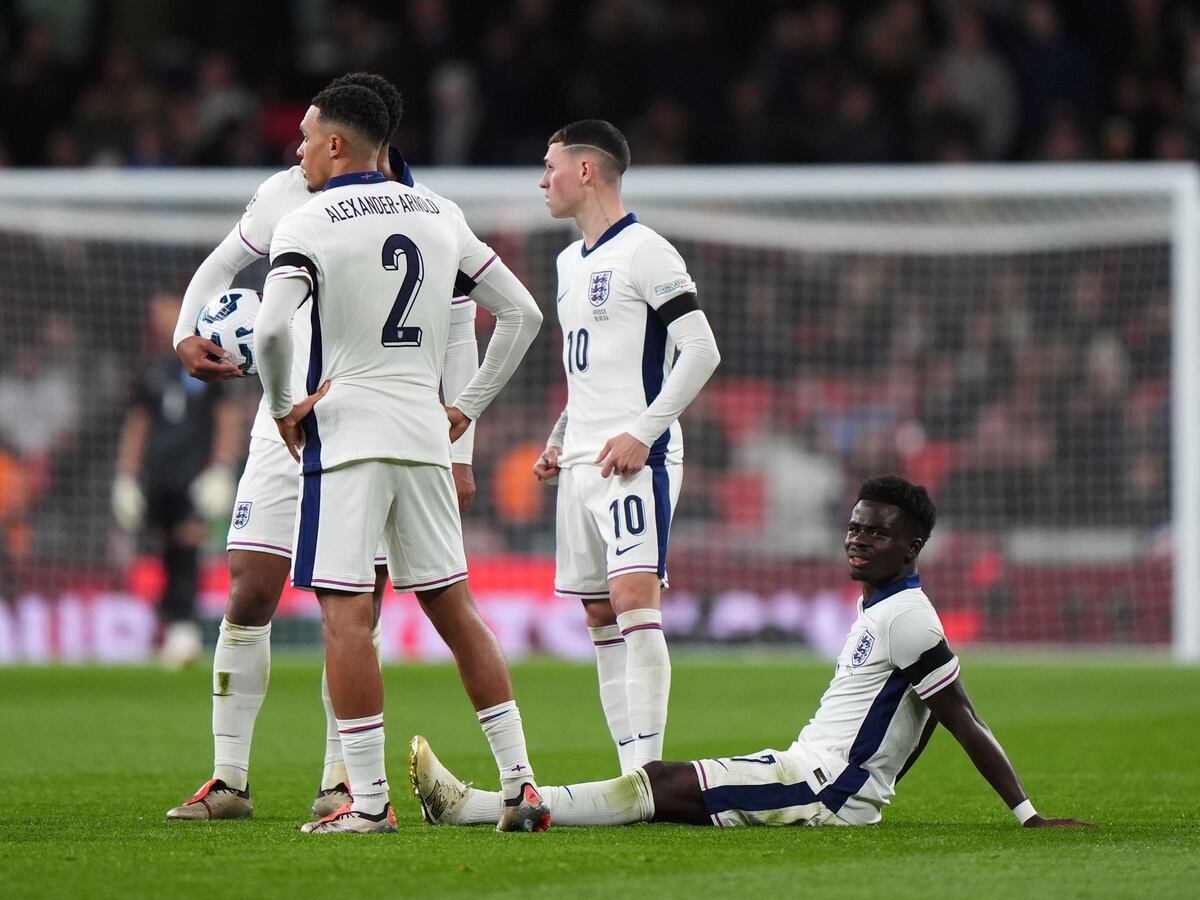 Injury doubts over Bukayo Saka head of England’s trip to Finland