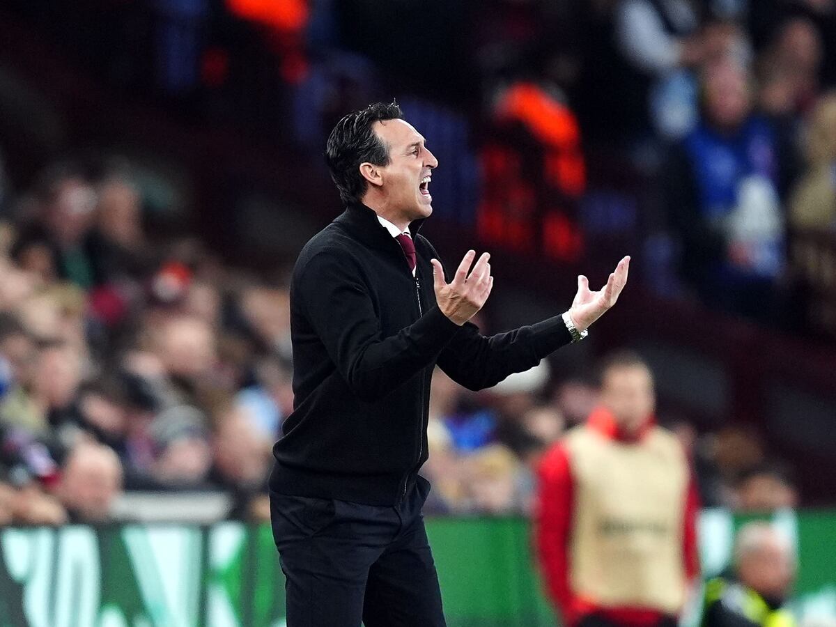 Unai Emery says Aston Villa deserved to beat Bournemouth after dramatic draw