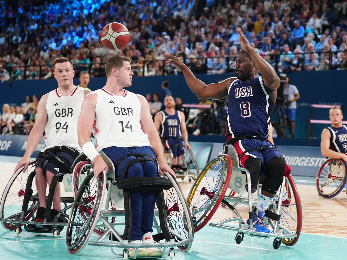 Great Britain take silver as United States retain wheelchair basketball title