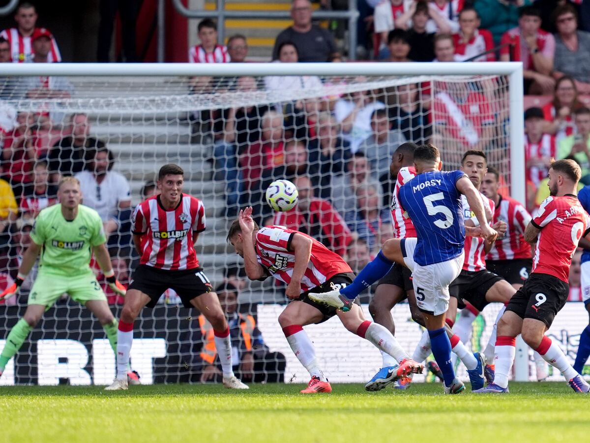 Sam Morsy earns Ipswich dramatic draw at Southampton