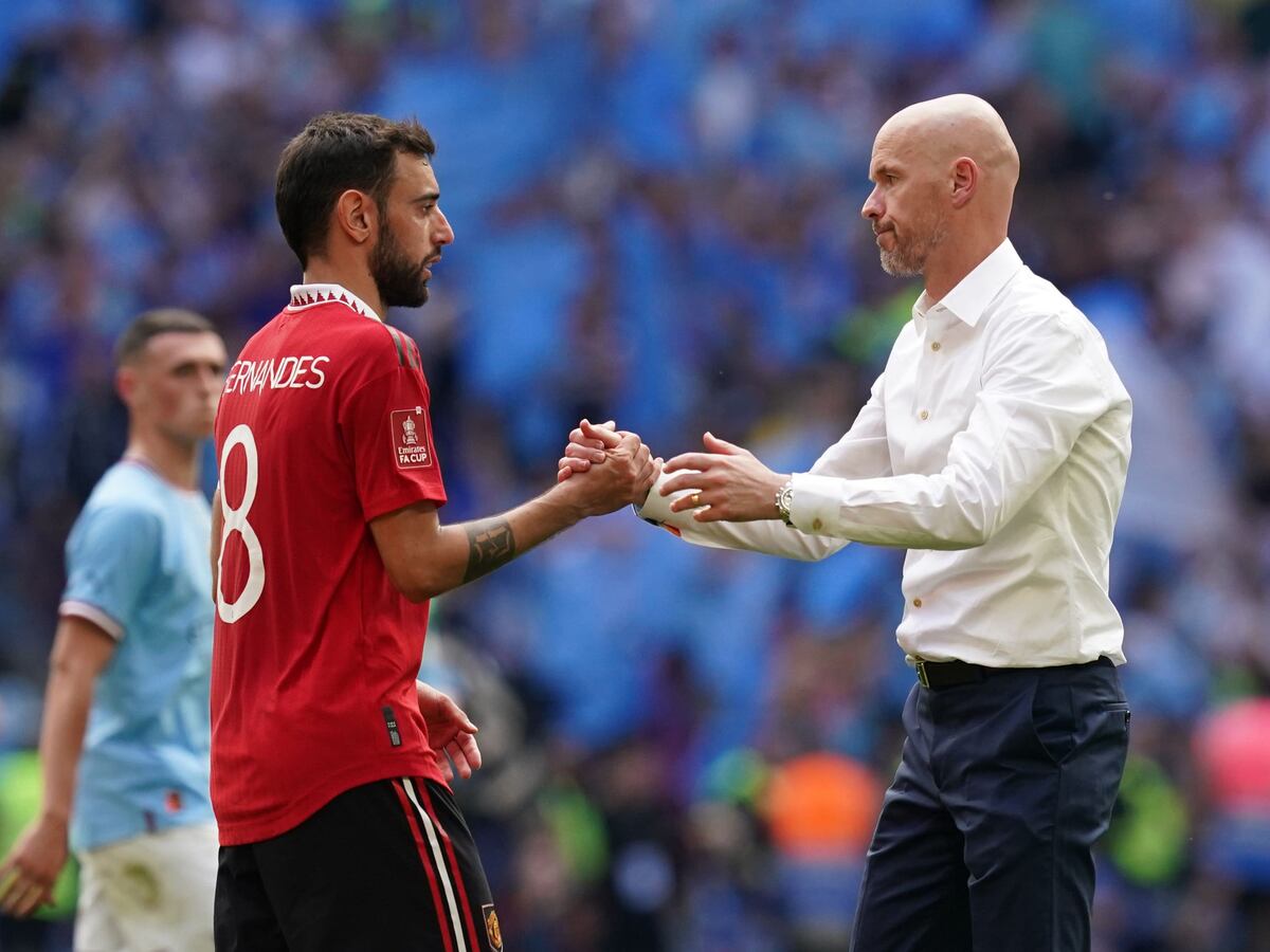 Bruno Fernandes remembers good times with Erik ten Hag as others say time was up