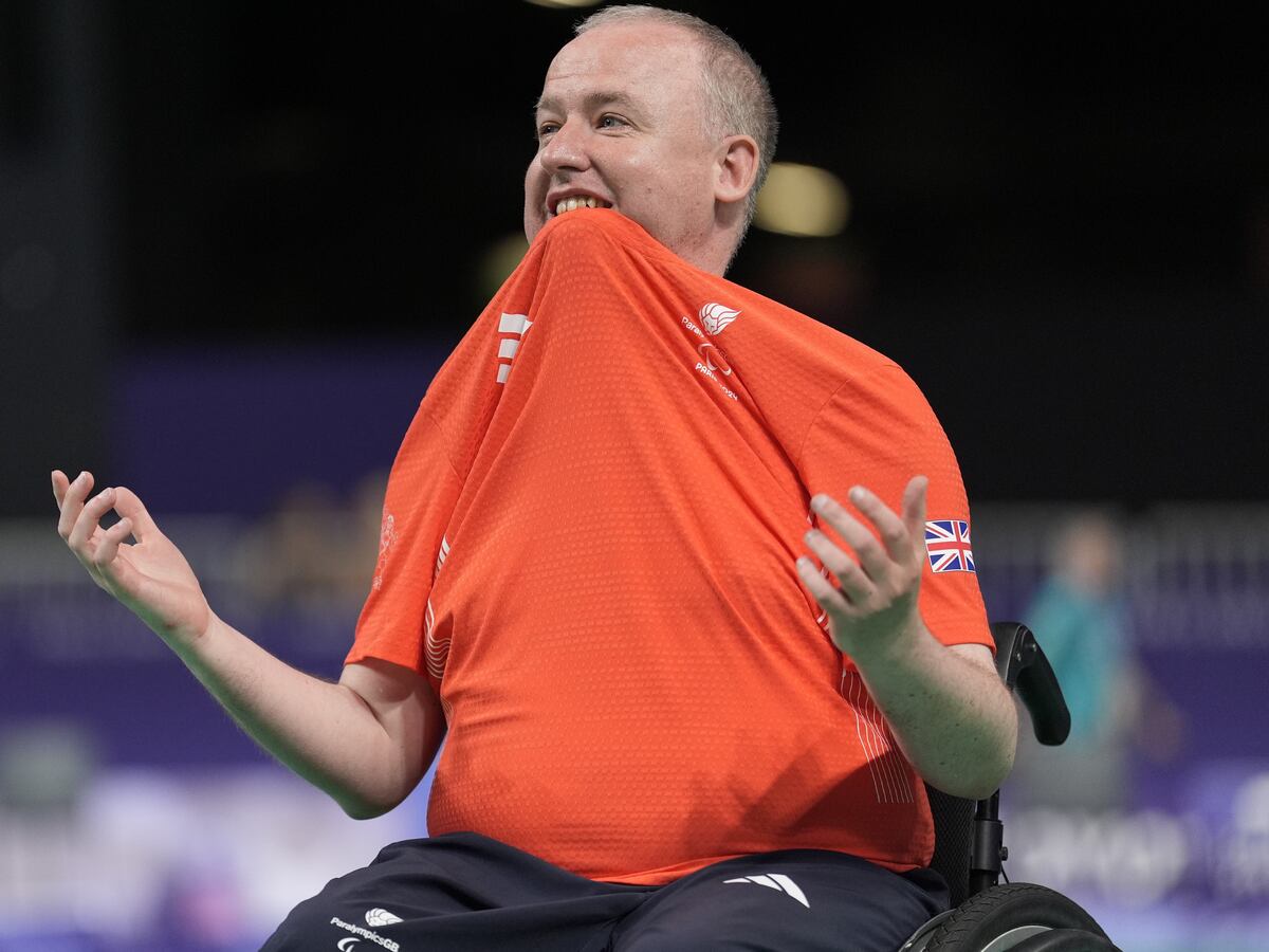 Stephen McGuire wins boccia gold medal at Paris Paralympics